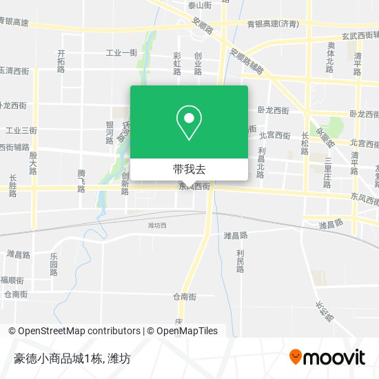 豪德小商品城1栋地图