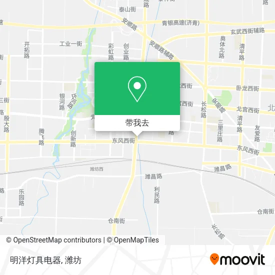明洋灯具电器地图
