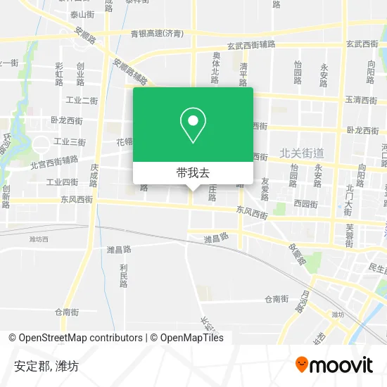 安定郡地图