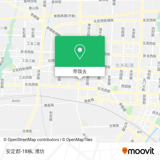 安定郡-18栋地图