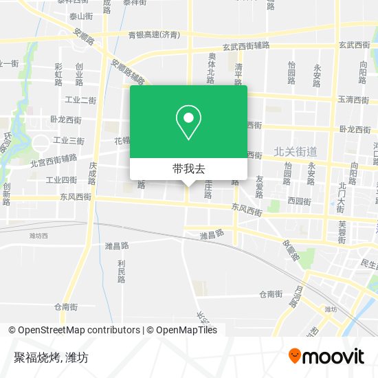 聚福烧烤地图