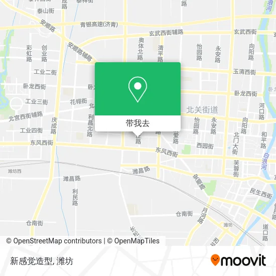 新感觉造型地图