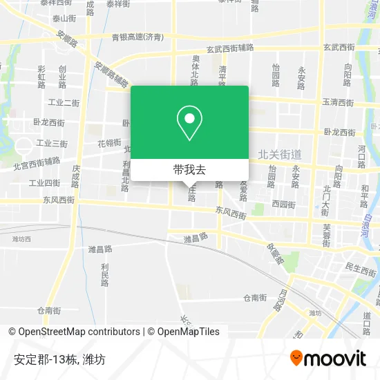 安定郡-13栋地图