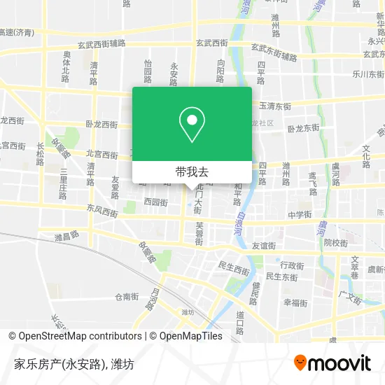 家乐房产(永安路)地图