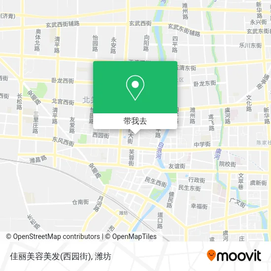 佳丽美容美发(西园街)地图