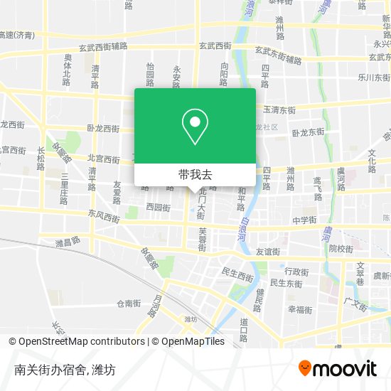 南关街办宿舍地图