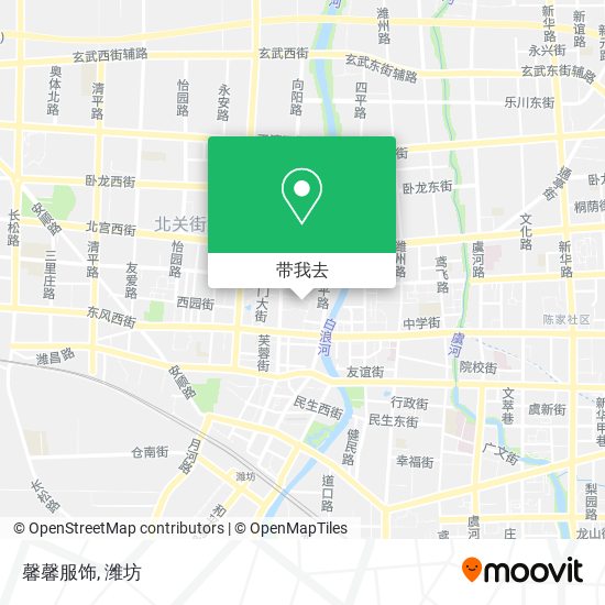 馨馨服饰地图