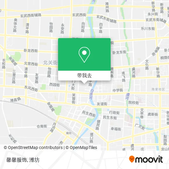 馨馨服饰地图