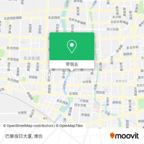 巴黎假日大厦地图