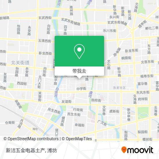 新洁五金电器土产地图