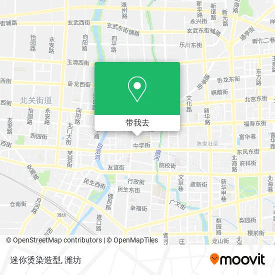 迷你烫染造型地图