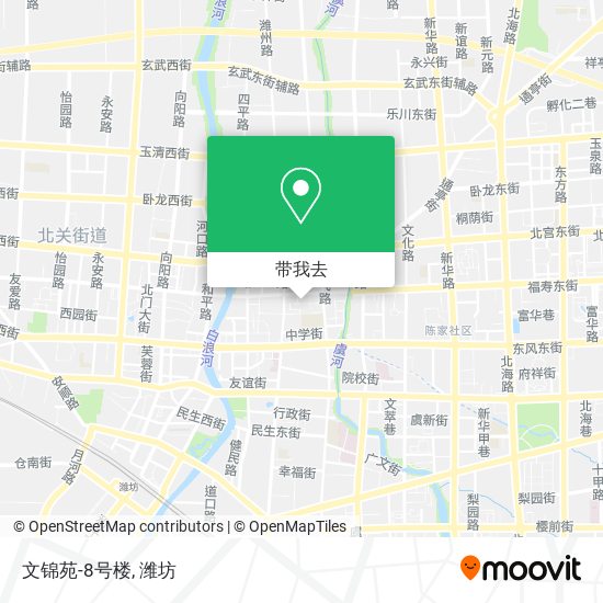 文锦苑-8号楼地图