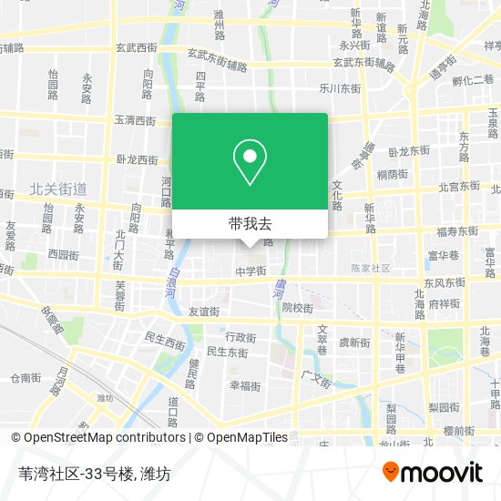 苇湾社区-33号楼地图