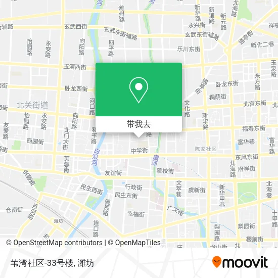 苇湾社区-33号楼地图