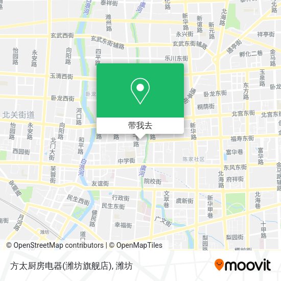 方太厨房电器(潍坊旗舰店)地图