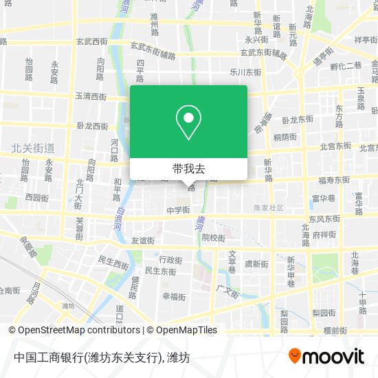 中国工商银行(潍坊东关支行)地图