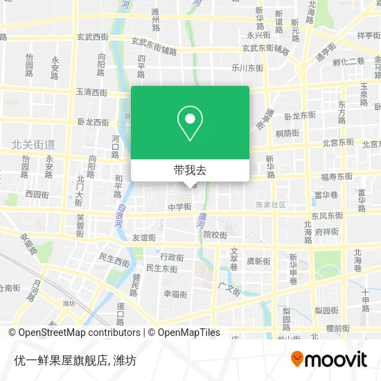 优一鲜果屋旗舰店地图