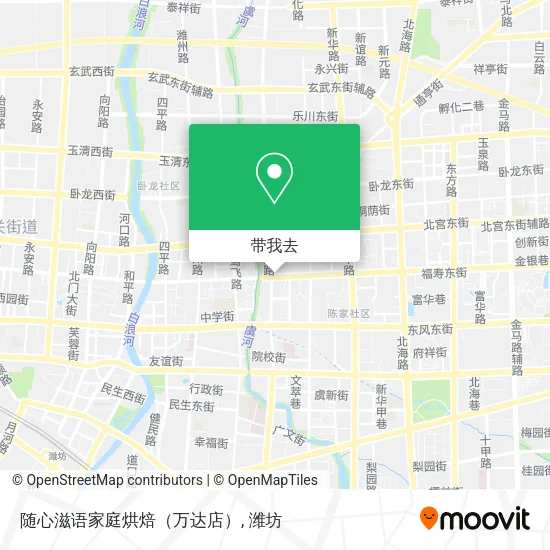随心滋语家庭烘焙（万达店）地图