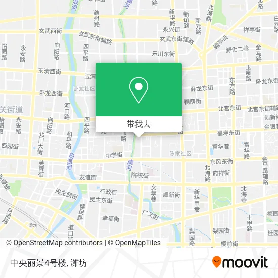 中央丽景4号楼地图