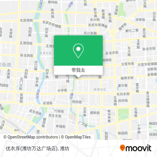 优衣库(潍坊万达广场店)地图