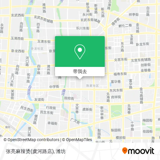 张亮麻辣烫(虞河路店)地图
