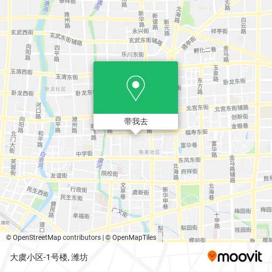 大虞小区-1号楼地图
