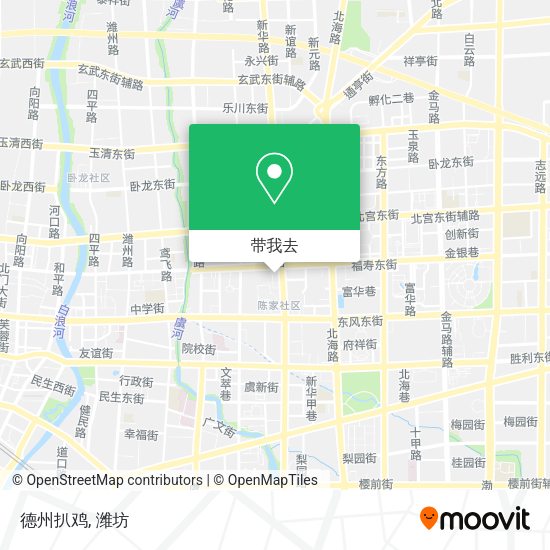 德州扒鸡地图