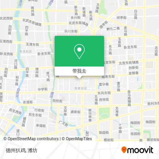 德州扒鸡地图
