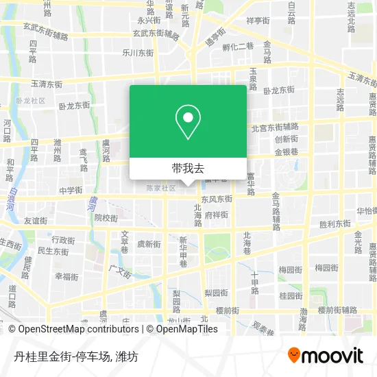 丹桂里金街-停车场地图