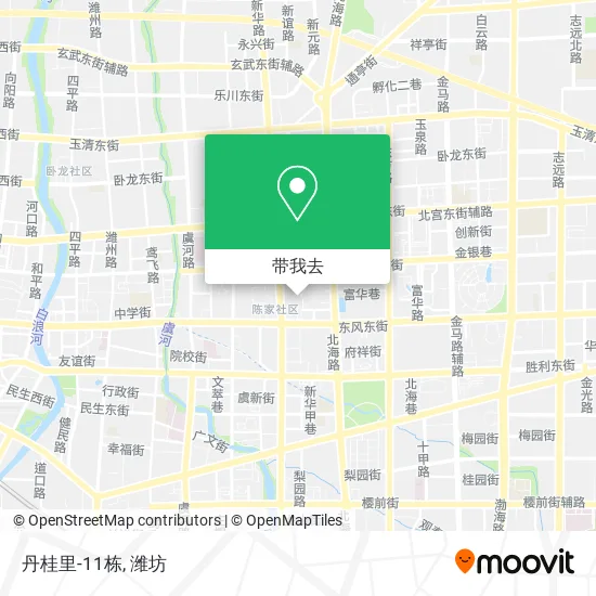 丹桂里-11栋地图