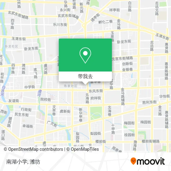 南湖小学地图