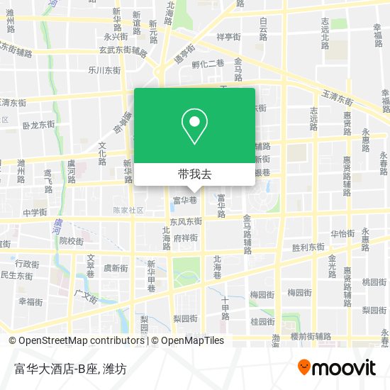 富华大酒店-B座地图