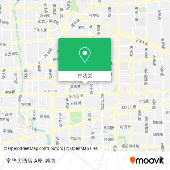 富华大酒店-A座地图