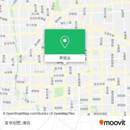 富华别墅地图