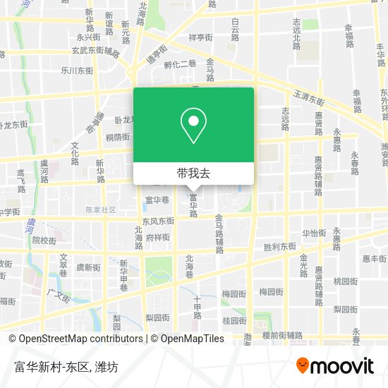 富华新村-东区地图