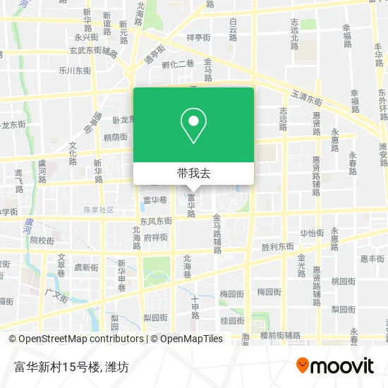 富华新村15号楼地图