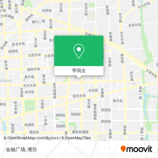 金融广场地图