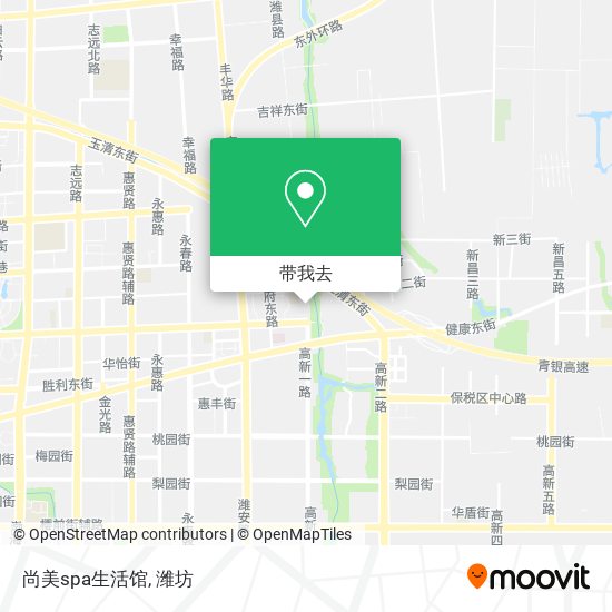 尚美spa生活馆地图