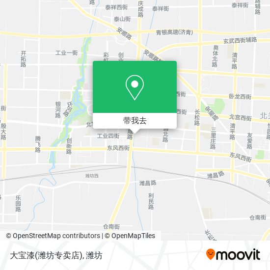 大宝漆(潍坊专卖店)地图