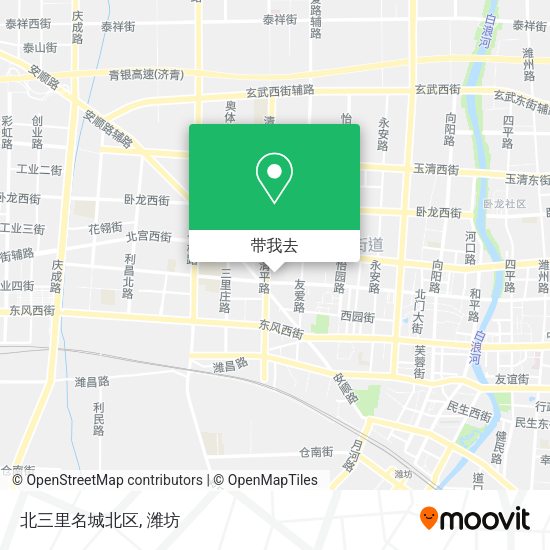 北三里名城北区地图