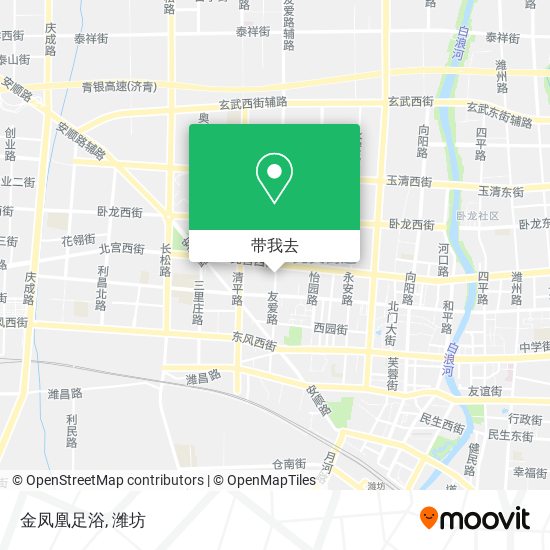 金凤凰足浴地图
