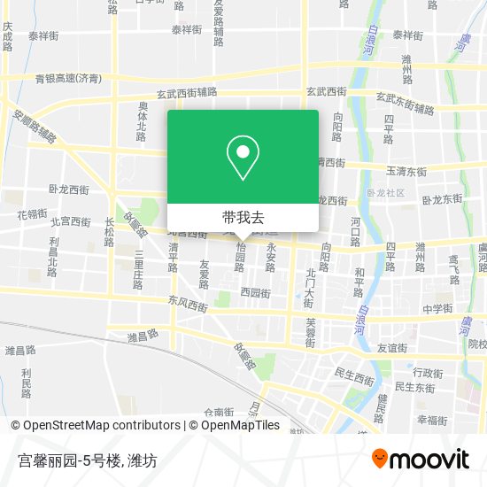 宫馨丽园-5号楼地图