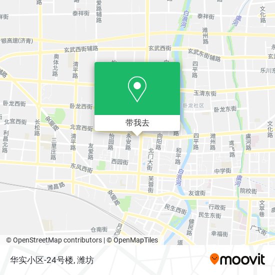 华实小区-24号楼地图
