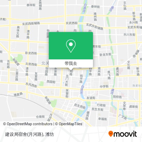 建设局宿舍(月河路)地图