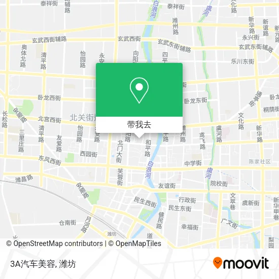 3A汽车美容地图