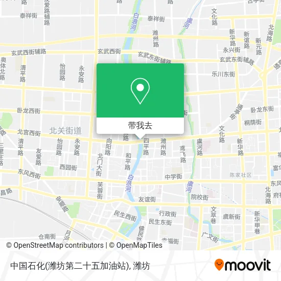 中国石化(潍坊第二十五加油站)地图