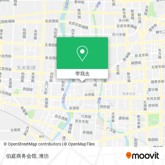 伯庭商务会馆地图