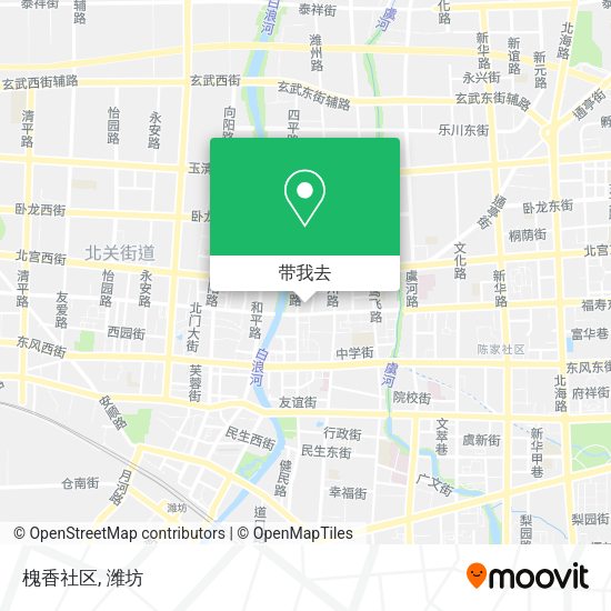 槐香社区地图