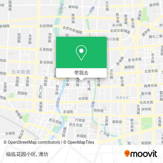 福临花园小区地图