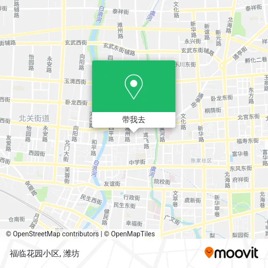 福临花园小区地图